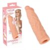 Κάλυμμα Πέους Nature Skin Extension Sleeve +3cm Flesh