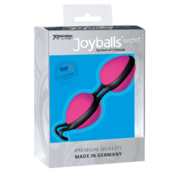 Μπαλάκια Joyballs Secret Black and Pink 7.4cm 2