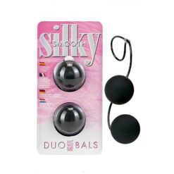 Μπαλάκια Silky Smooth Duo Balls Μαύρο