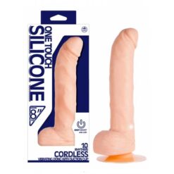 Ομοίωμα Πέους One Touch Silicone 8 Cordless 20cm Flesh