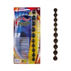 Πρωκτικές Χάντρες Jumbo Thai Beads 28cm Μαύρες