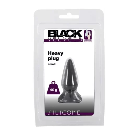 Πρωκτική Σφήνα Black Velvets Heavy Plug