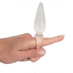 Πρωκτική Σφήνα Δαχτύλου You2Toys Finger Plug 7cm Διάφανη