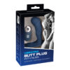 Πρωκτική Σφήνα με Δόνηση Vibrating Butt Plug 11.7cm
