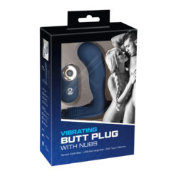 Πρωκτική Σφήνα με Δόνηση Vibrating Butt Plug 11.7cm