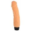 Ρεαλιστικός Δονητής Vinyl P-Shape Vibrator 22cm Flesh