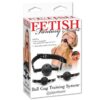 Σετ Φίμωτρα Pipedream Fetish Fantasy Series - Ball Gag Training System Μαύρα