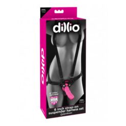 Στραπόν Dillio Strap-On Suspender Harness Set 15.2cm