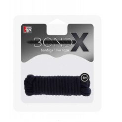 Σχοινί Δεσμών Dream Toys Bondx Love Rope Black 5m Μαύρο