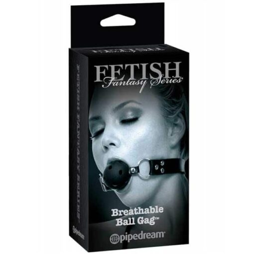 Φίμωτρο Pipedream Fetish Fantasy Series Limited Edition - Breathable Ball Gag Μαύρο