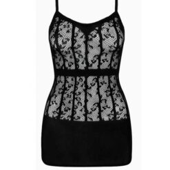 Φόρεμα Μαύρο Obsessive D605 Subtle Dress Black3
