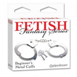 Χειροπέδες Pipedream Fetish Fantasy Series - Beginner's Metal Cuffs